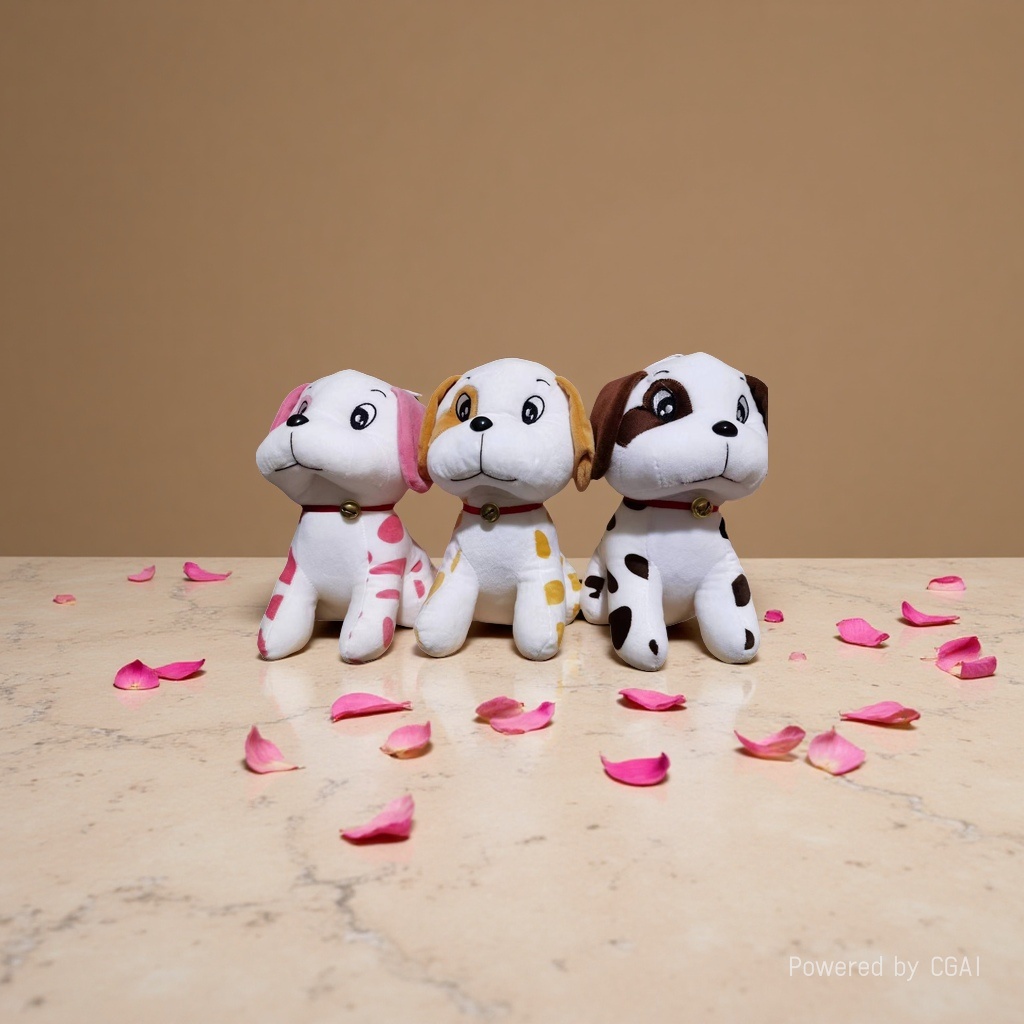 Plush toy Spotted dog, Bell dog, 105841133 details Picture