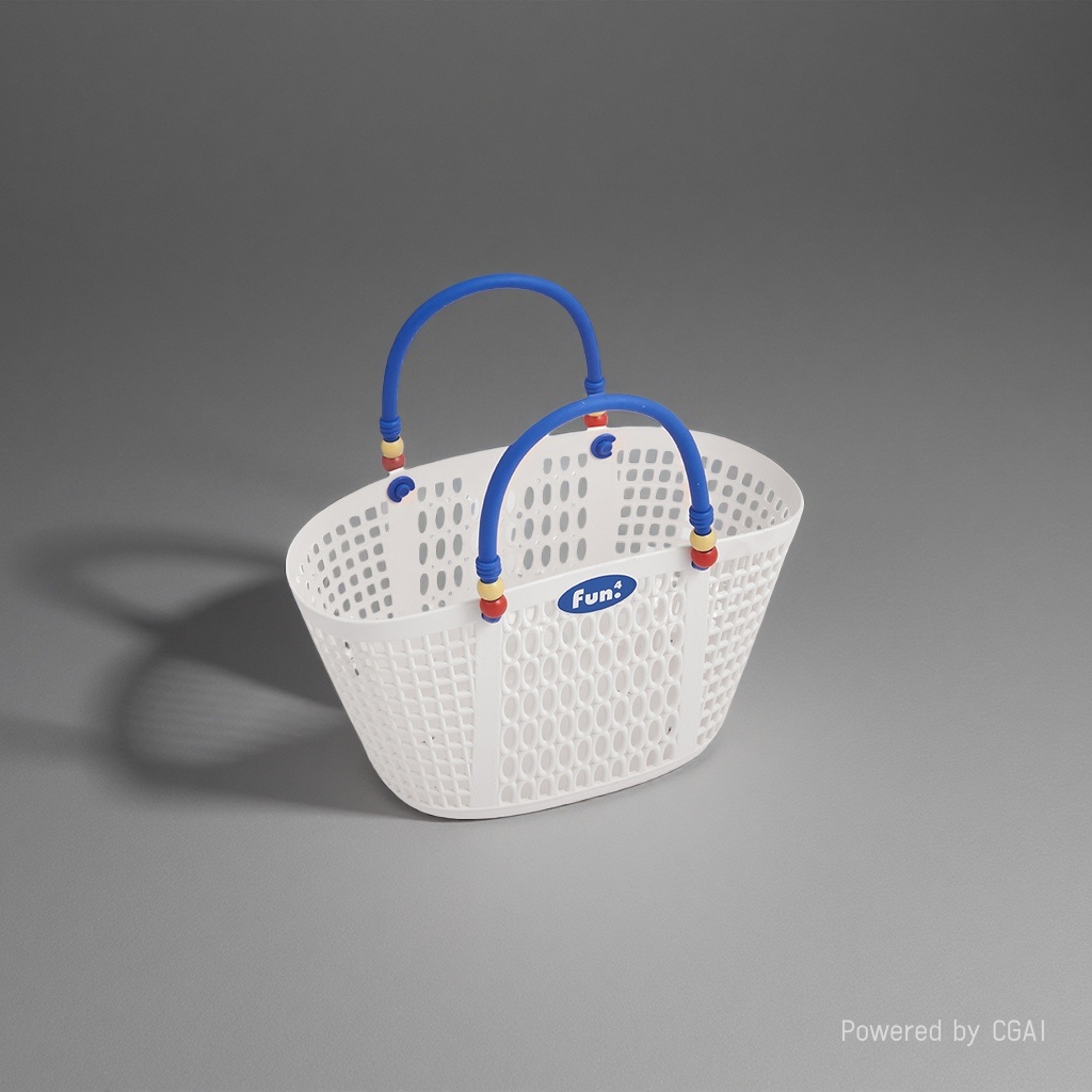 收纳篮/脏衣篓/防藤编收纳篮/收纳/塑料篮子PP料编织带细节图