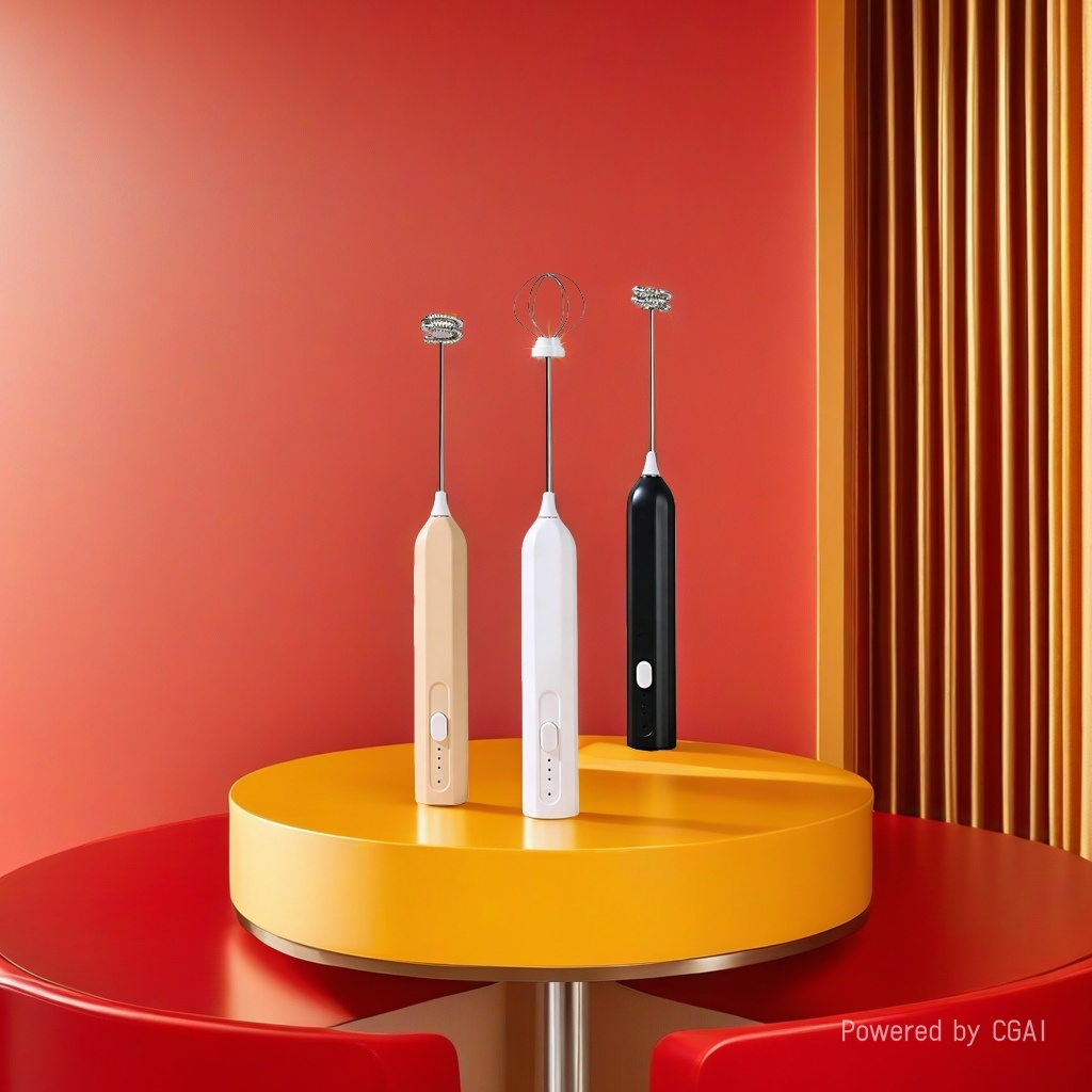 New Model 01 Roman Egg Beater USB Charging Coffee Milk Foam Maker, Electric egg beater, Small appliance, hand beater