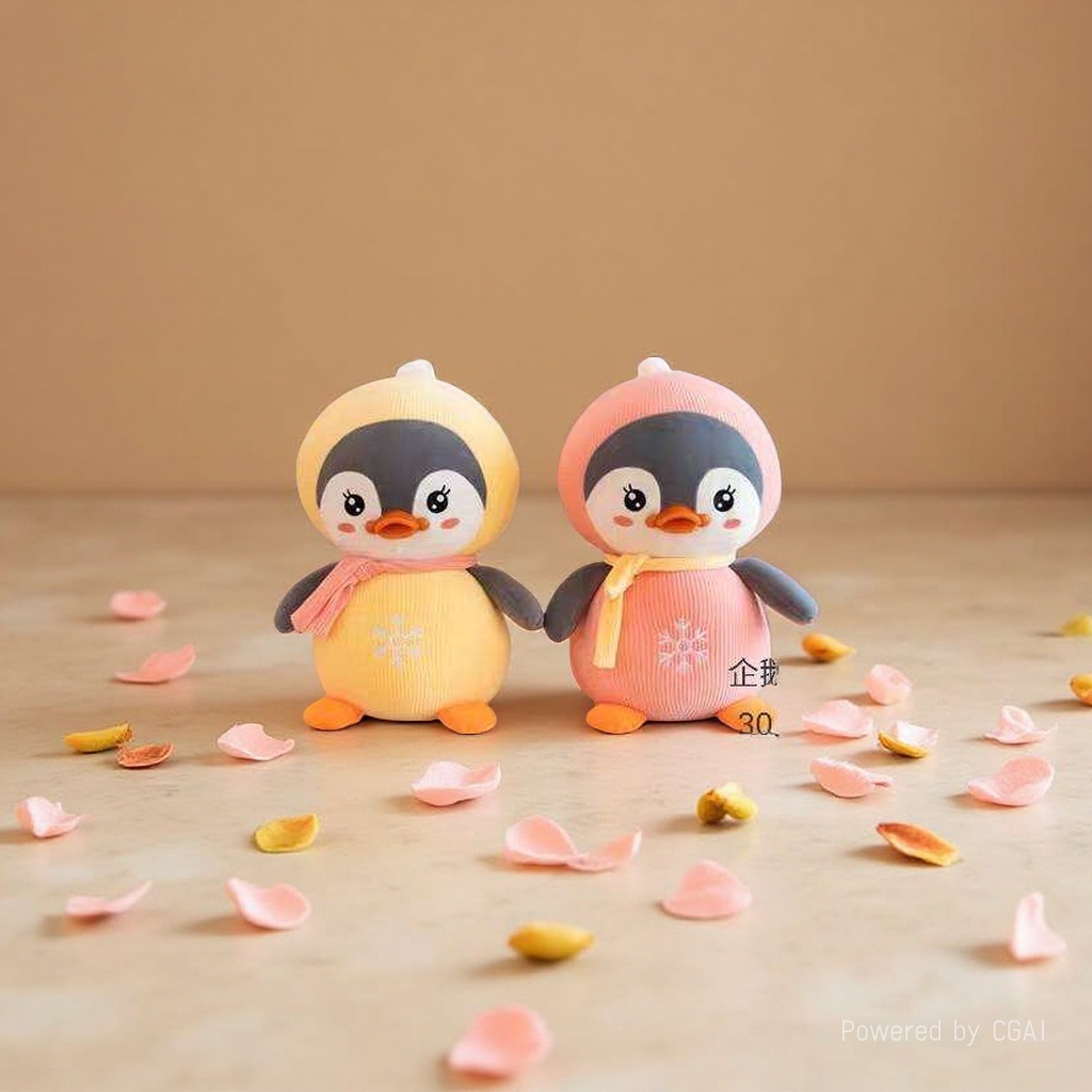 Customized plush toys, trendy dolls, plush figurines, cute and soft, available in various sizes