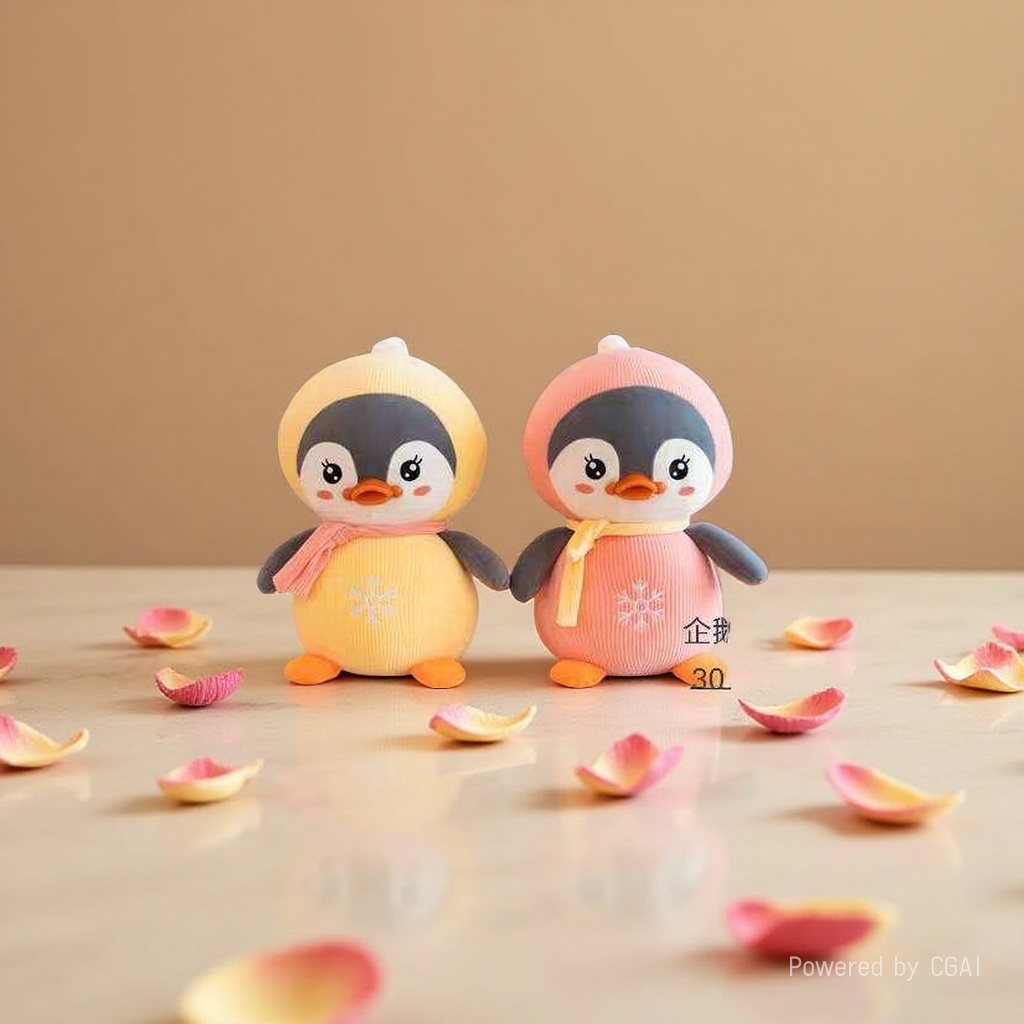 Customized plush toys, trendy dolls, plush figurines, cute and soft, available in various sizes details Picture