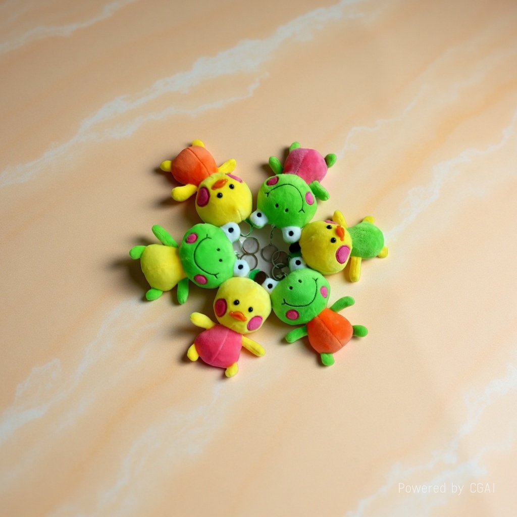 Frog and Duck pendant 112335411
