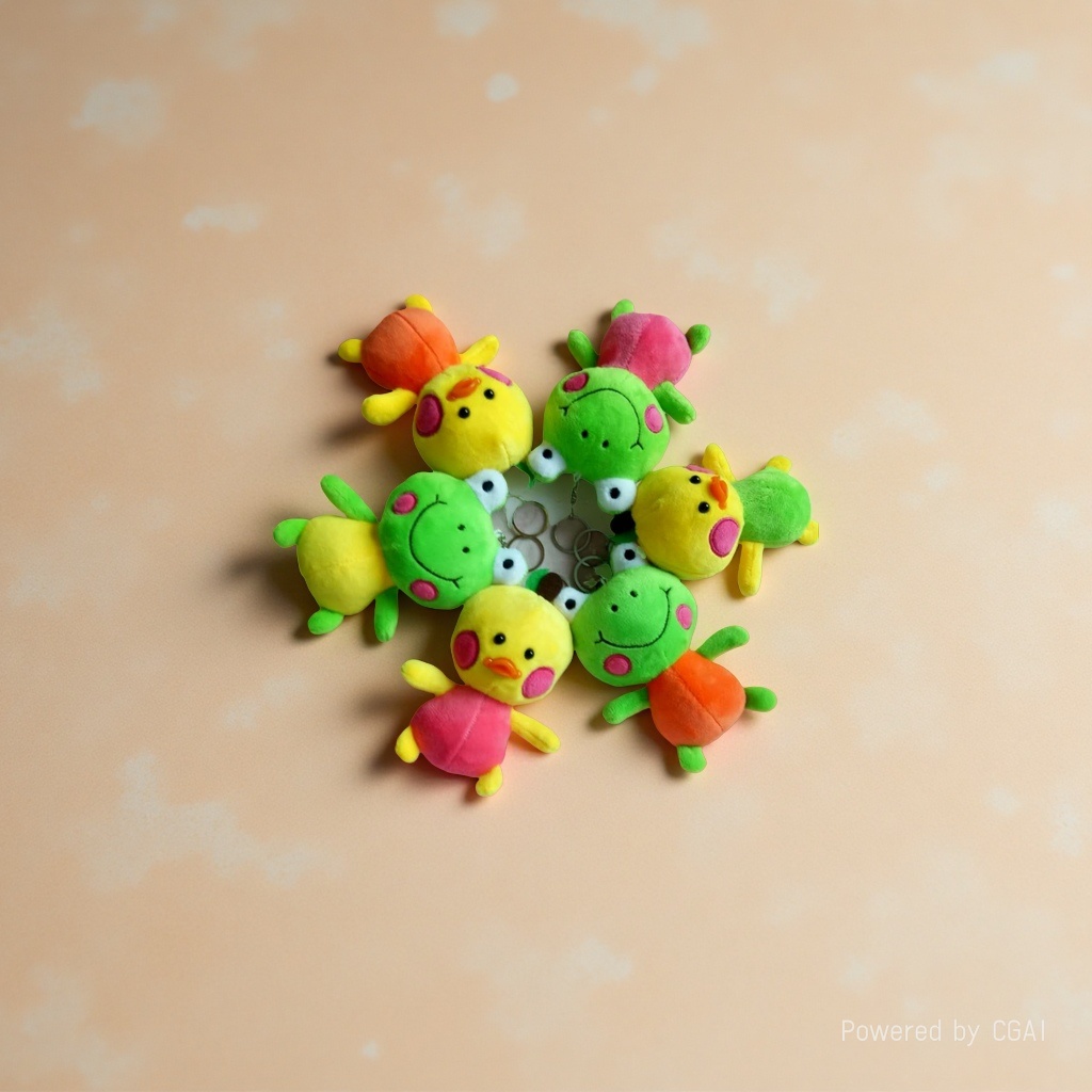 Frog and Duck pendant 112335411 details Picture