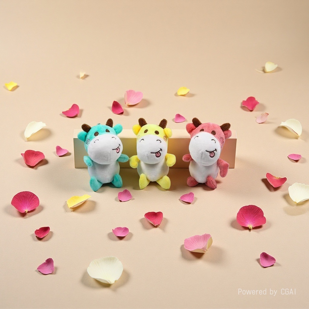 Mascot plush cow plush toy Application Scenario