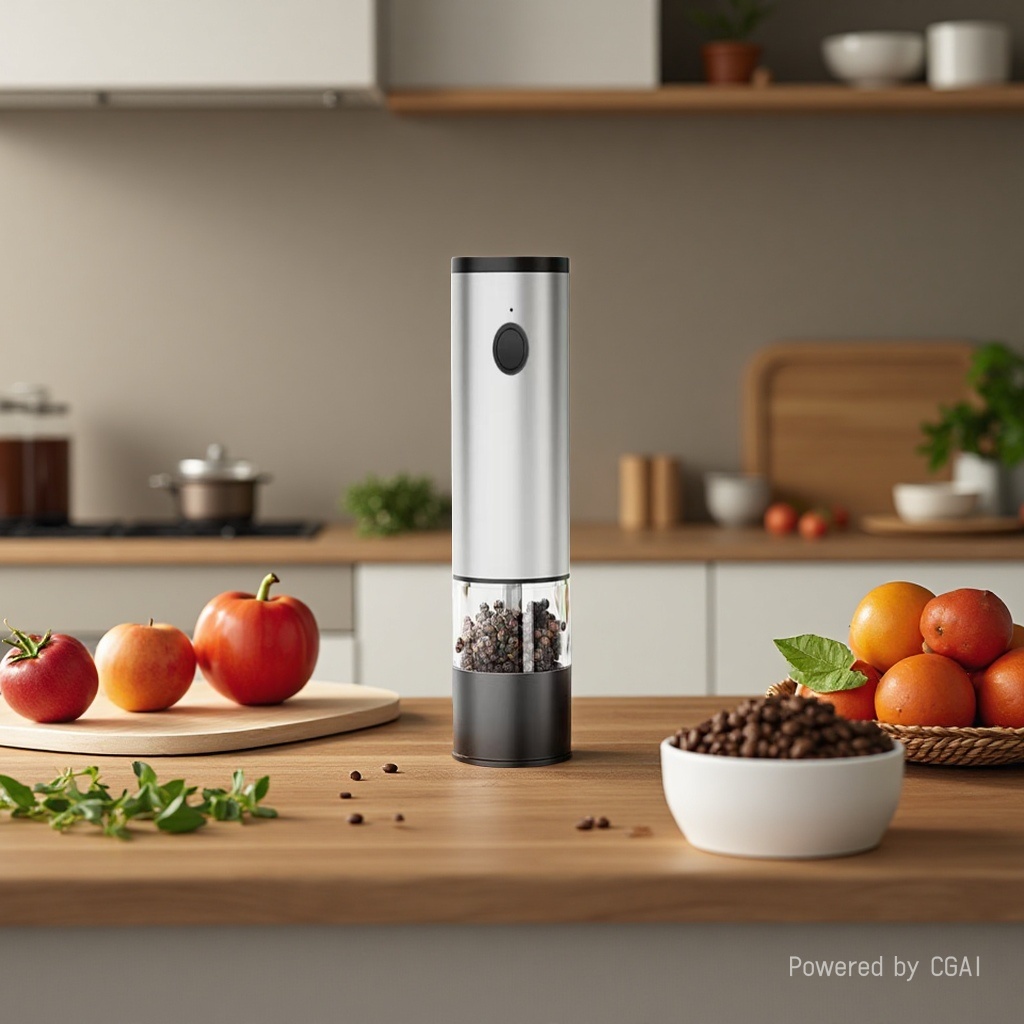 咖啡研磨器、压粉器实物图