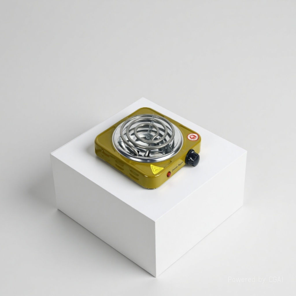 Single-head coil household electric stove, retro style adjustable temperature electric stove, small kitchen tea boiling and heating electric stove, small household appliances Application Scenario