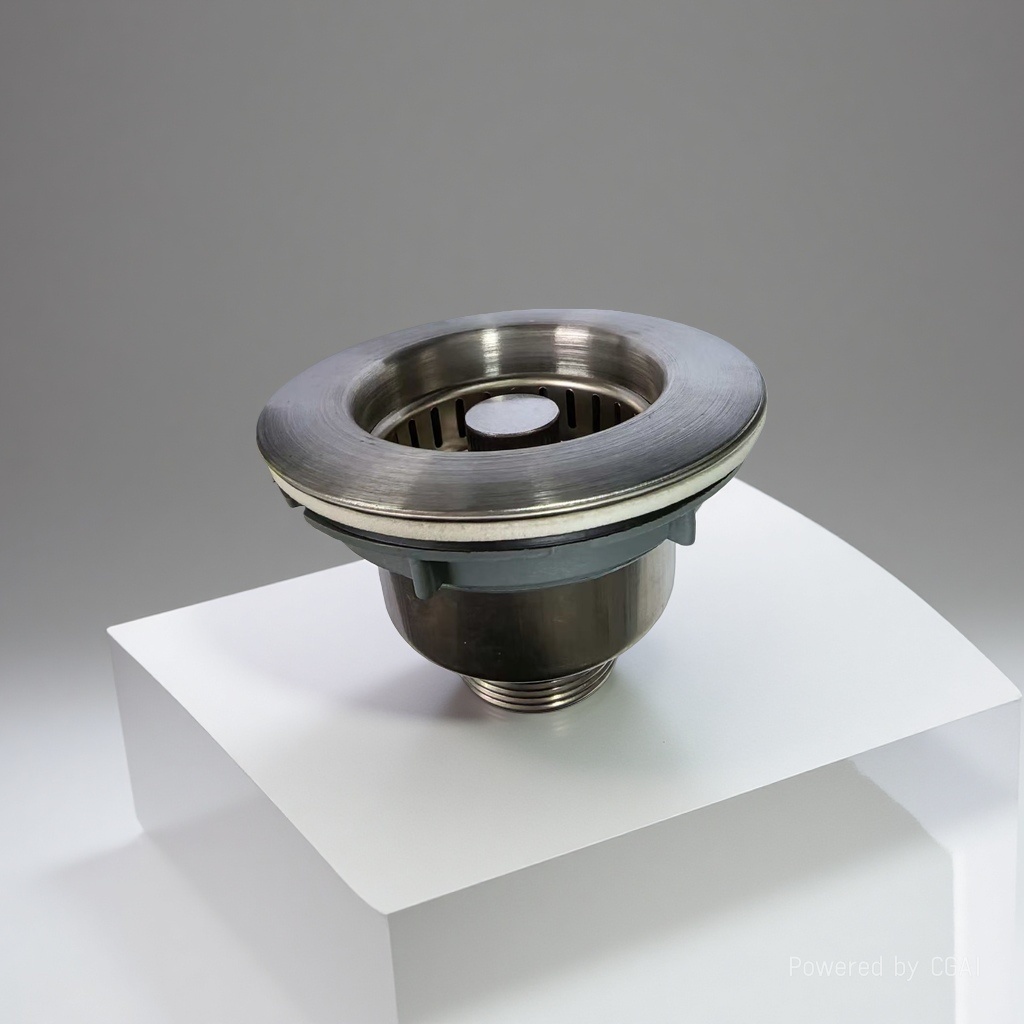 Stainless steel floor drain, bathroom floor drain net, hair filter drainage net, anti-odor and anti-clogging