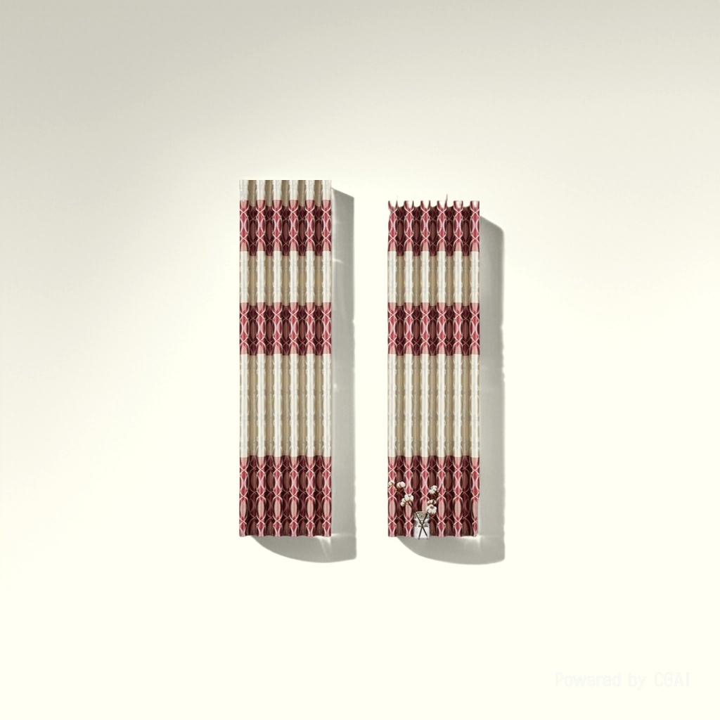 Nordic soft gauze curtain blackout fabric finished curtains, cross-border bath curtains, simple style Application Scenario