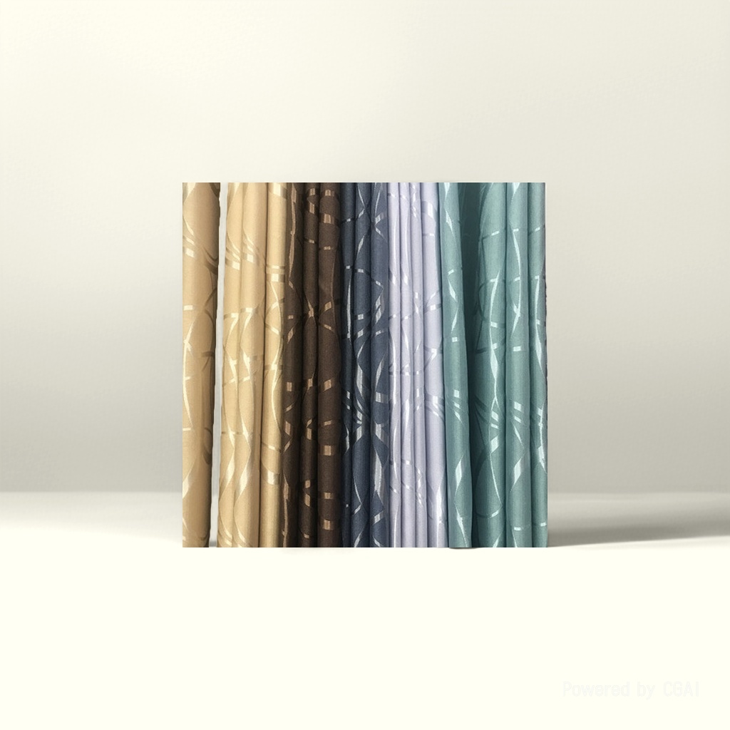 Nordic soft gauze curtain blackout fabric finished curtain cross-border bath curtain simple style 145920215 Application Scenario