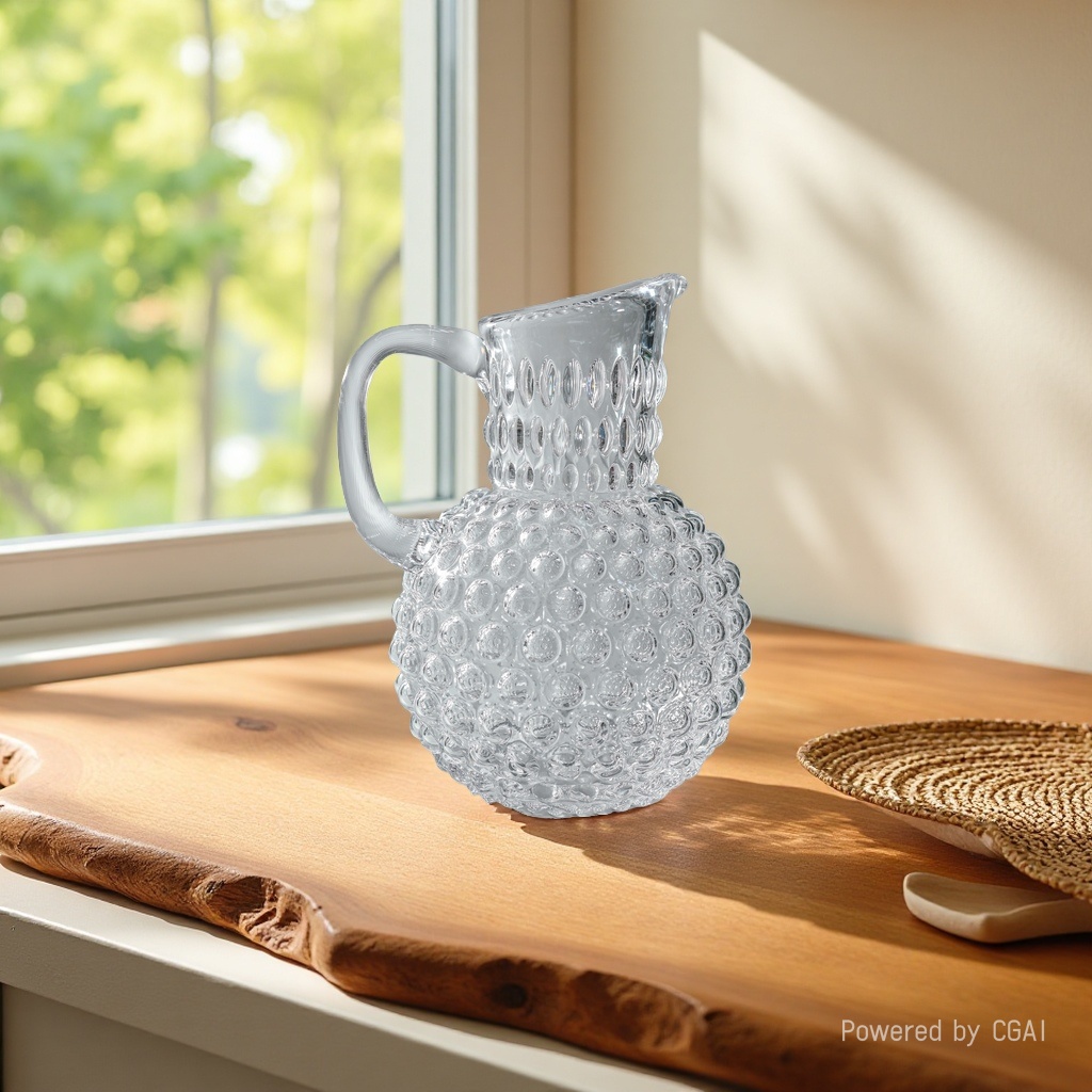 Nordic minimalist original color tree-patterned glass vase, living room dining table, dried flower arrangement, flower vases, home decoration, ins ornaments, 151531238 Specification image