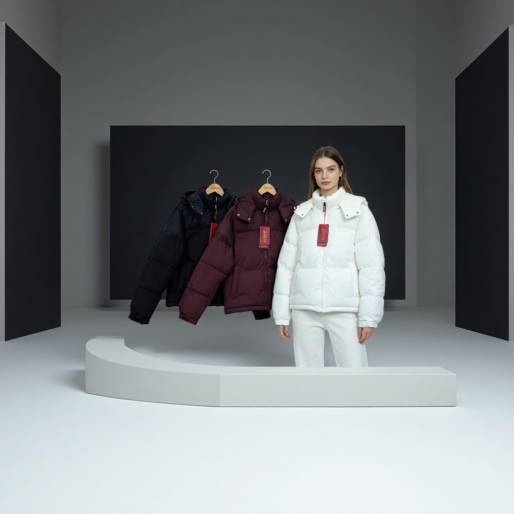 人台女儿童模特服装模特道具羽绒服展示
