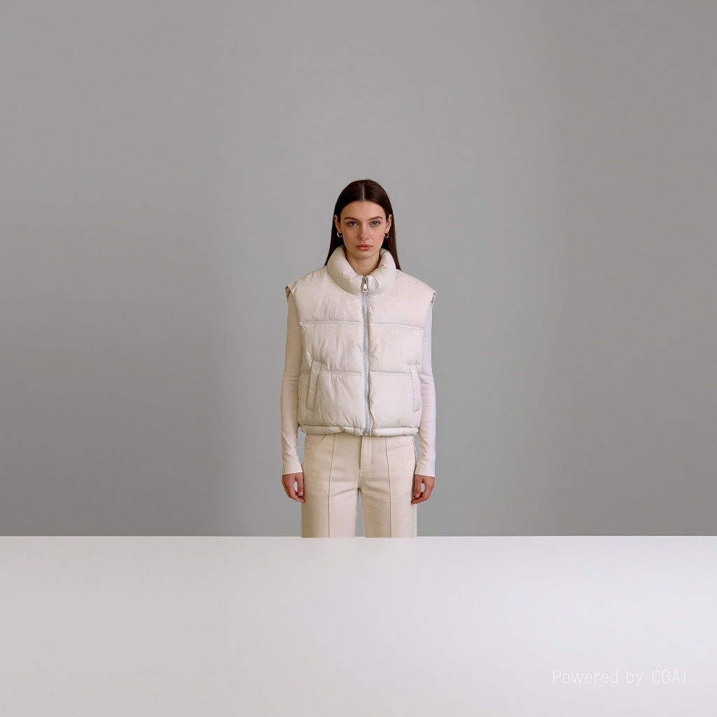 The down vest is warm, lightweight, thickened, and a new winter style that is windproof and breathable details Picture