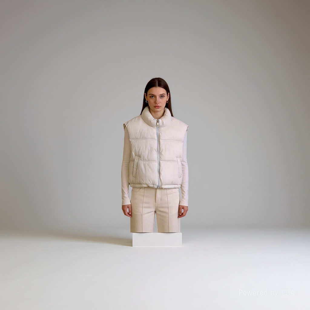 The down vest is warm, lightweight, thickened, and a new winter style that is windproof and breathable