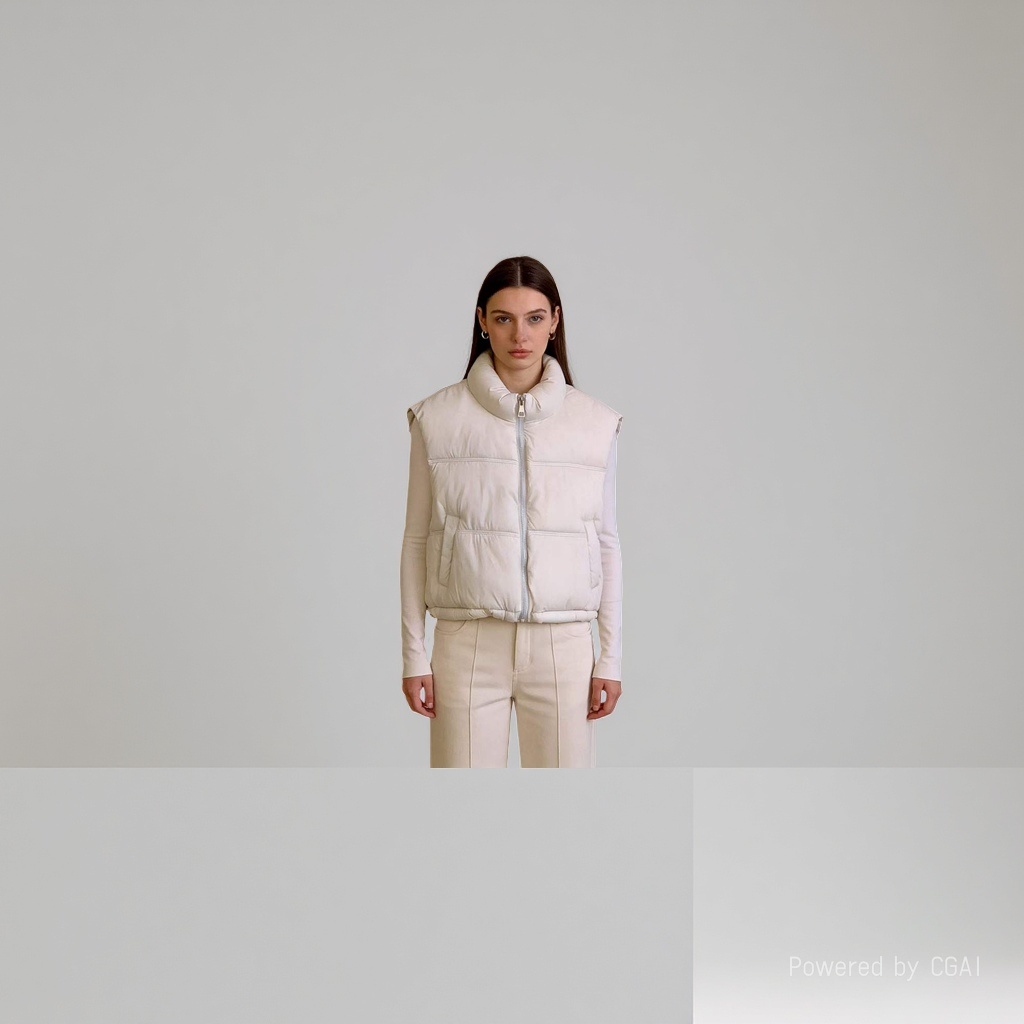 The down vest is warm, lightweight, thickened, and a new winter style that is windproof and breathable Specification image