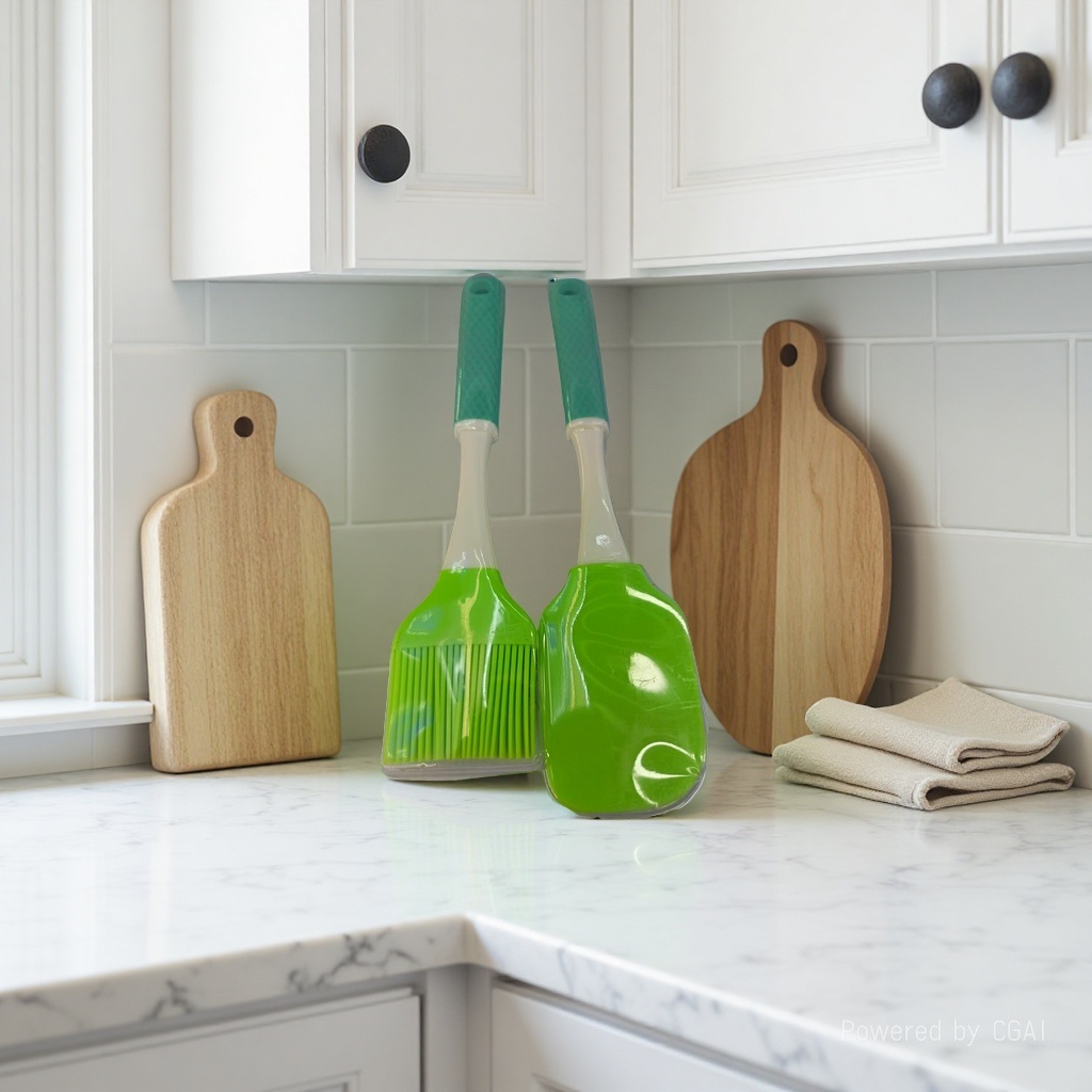 Silicone spatula, kitchenware, pot spatula, smooth soup shell, cooking spoon spatula, non-stick and not hot to the touch Application Scenario