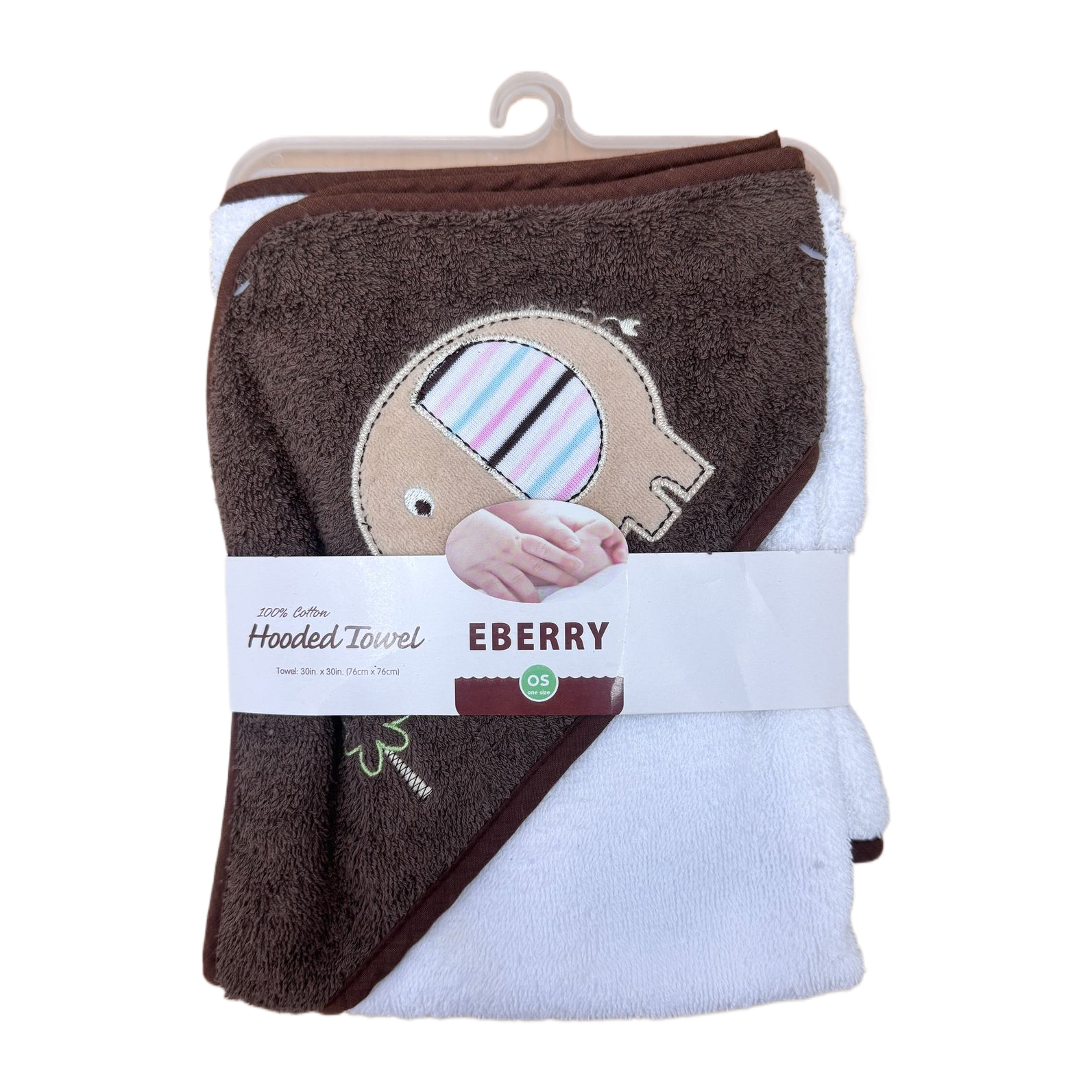 Pure cotton children's hooded bathrobe, cartoon beach bath towel gift box, baby towel set Item Picture