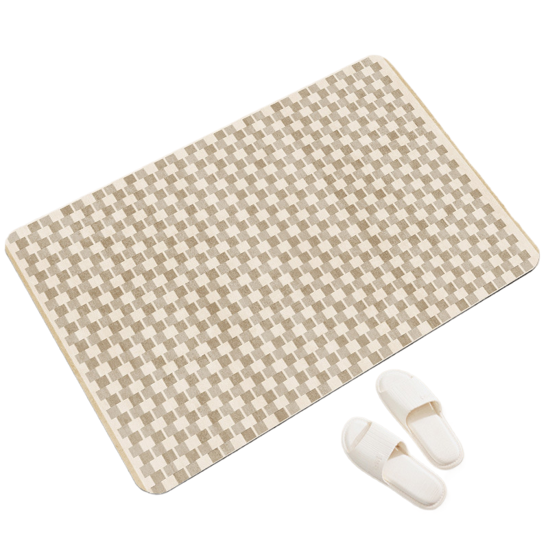The silk ring floor mat, cross-border carpet and bathtub mat are anti-slip, water-absorbent, soft and durable Item Picture