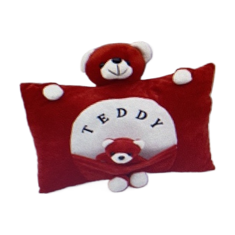 Plush heart-shaped pillow, ear-hanging rabbit Pikachu big doll toy pillow Item Picture
