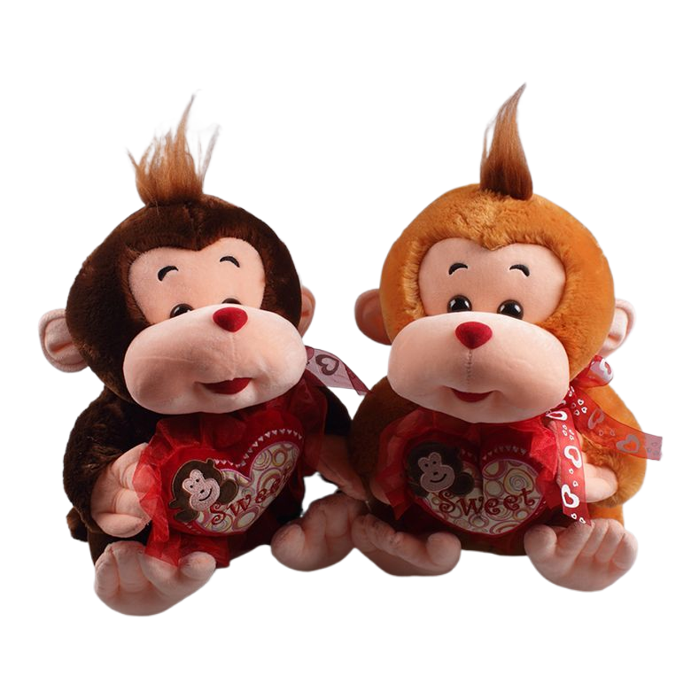 Plush monkey plush toys, trendy dolls, plush figurines, cute plush toys Item Picture
