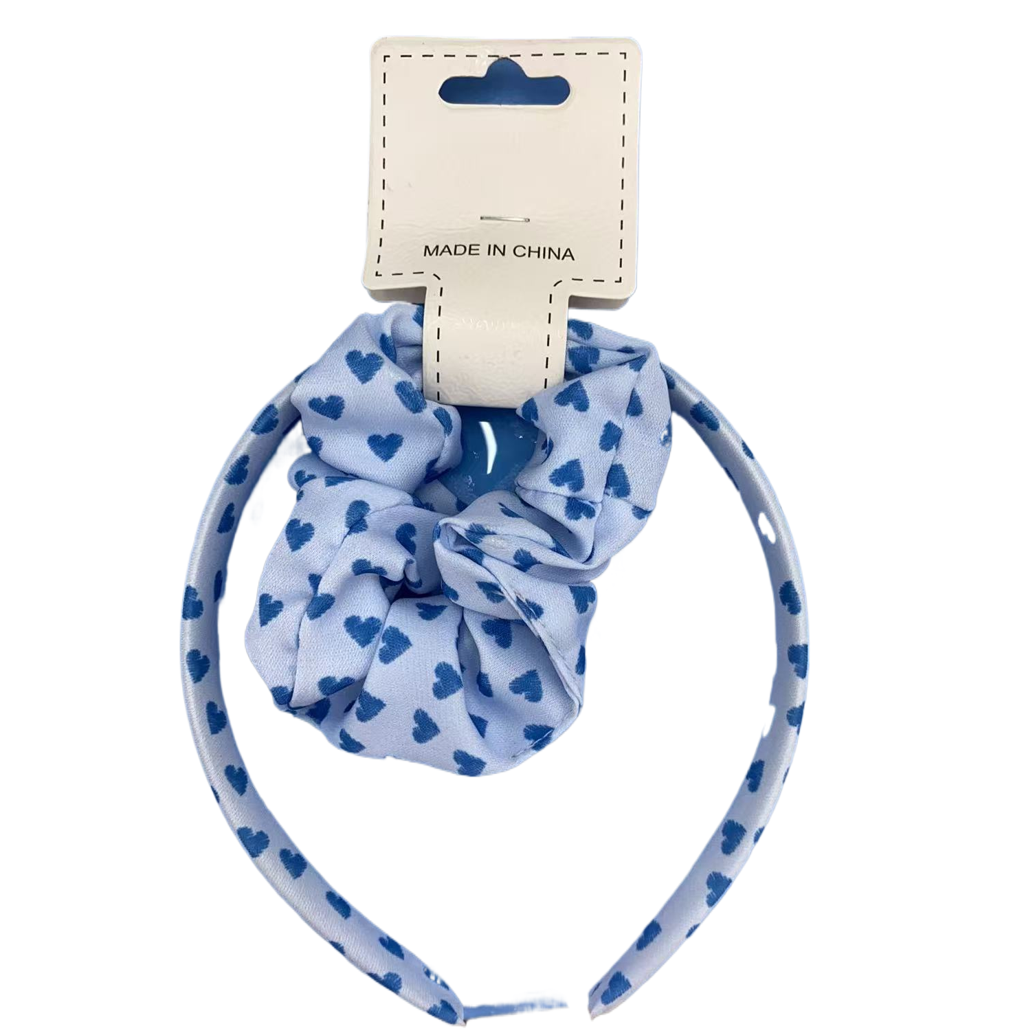 Korean-style patchwork hairbands, women's leather thin headbands, children's headbands, fashionable and versatile Item Picture