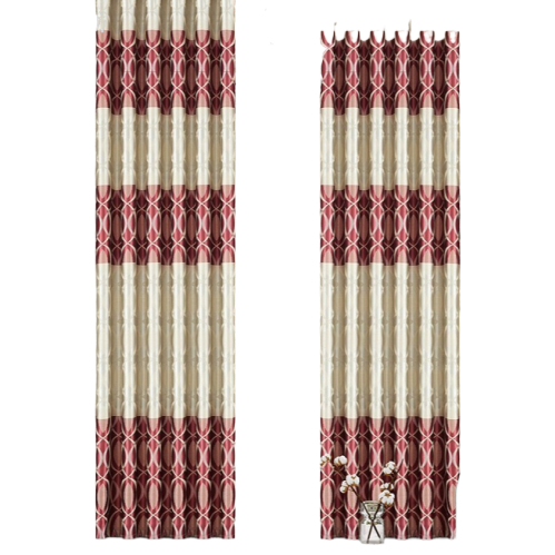 Nordic soft gauze curtain blackout fabric finished curtains, cross-border bath curtains, simple style Item Picture