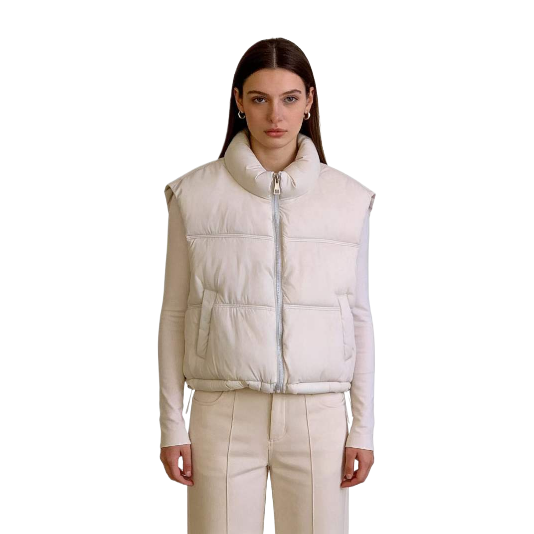 The down vest is warm, lightweight, thickened, and a new winter style that is windproof and breathable Item Picture
