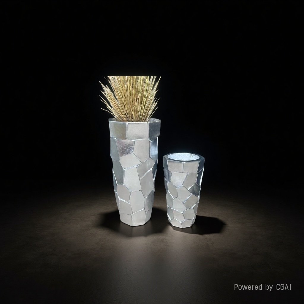 2026 New style hotel courtyard ecological flower POTS, vases, decorative items, cross-border genuine home furnishings and home decorations Application Scenario
