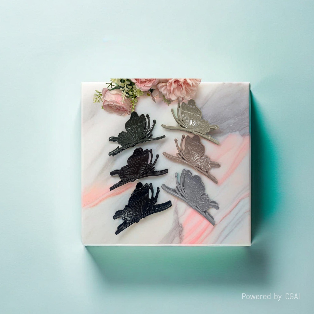Shark clip, hairpin, fashionable and simple women's hairpin, Korean style trendy look
