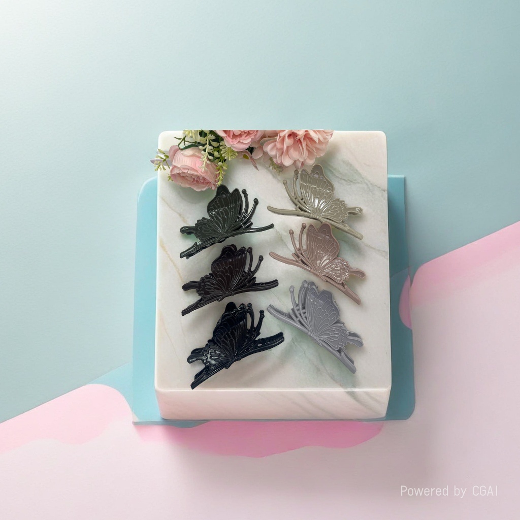Shark clip, hairpin, fashionable and simple women's hairpin, Korean style trendy look Application Scenario