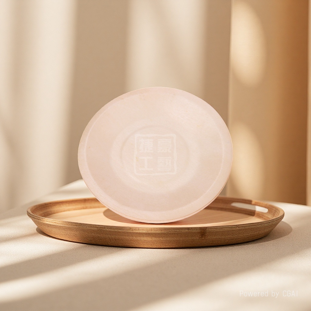 Jiehao Factory Direct sales of disposable high-quality wooden tableware, sushi wooden plates, birthday party wooden plates. 135203642 Application Scenario