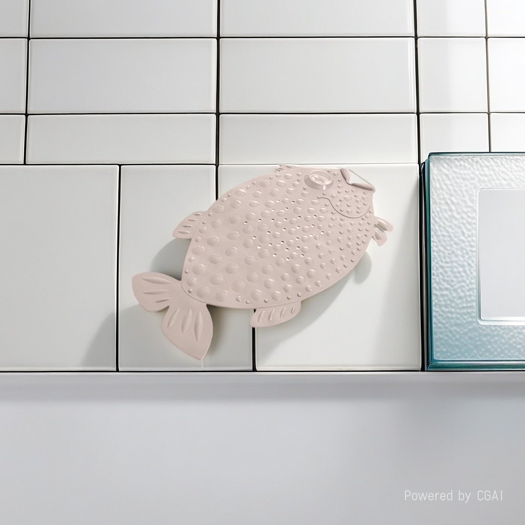 Bathroom anti-slip mat, shower room foot massage mat for removing dead skin, household bathroom bath suction cup floor mat 140942204 details Picture