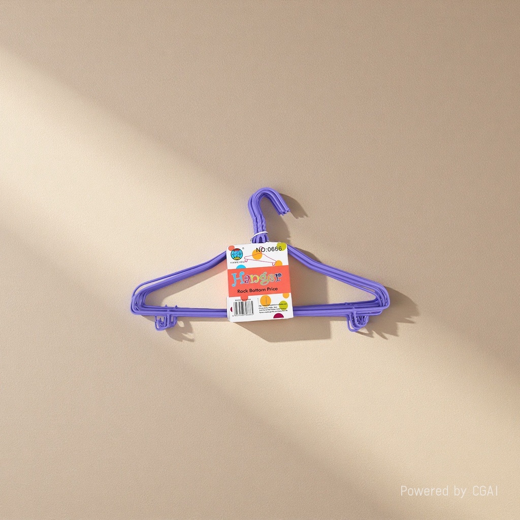 0666 Factory Direct Sales: Adult clothes hangers for street vendors, clothes hangers for markets, temples and exhibitions, thickened 43 cm, length 144048711 Application Scenario