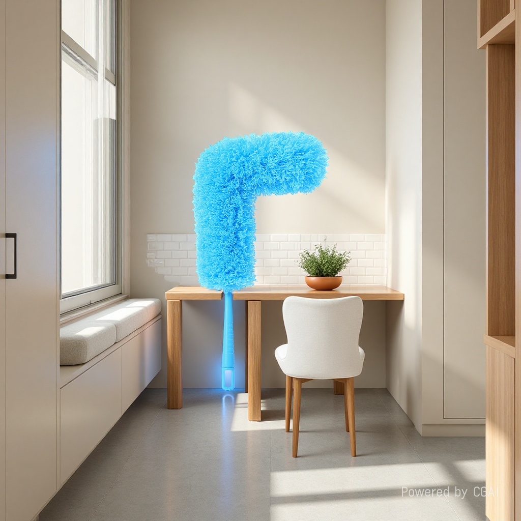 Creative flexible fiber two-end dust duster, household portable cleaning dust duster, dust-cleaning tool wholesale 144209961 Specification image