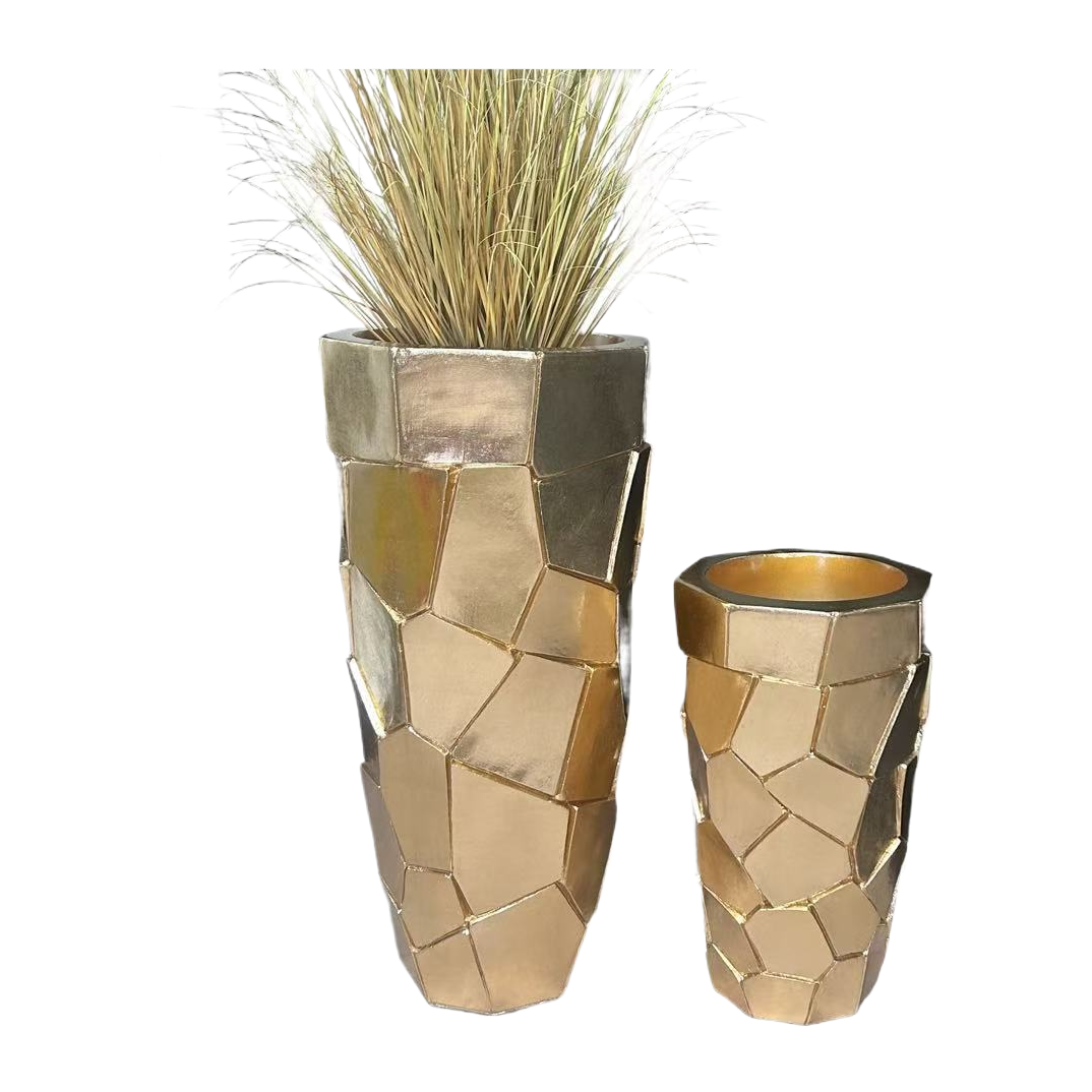 2026 New style hotel courtyard ecological flower POTS, vases, decorative items, cross-border genuine home furnishings and home decorations Item Picture