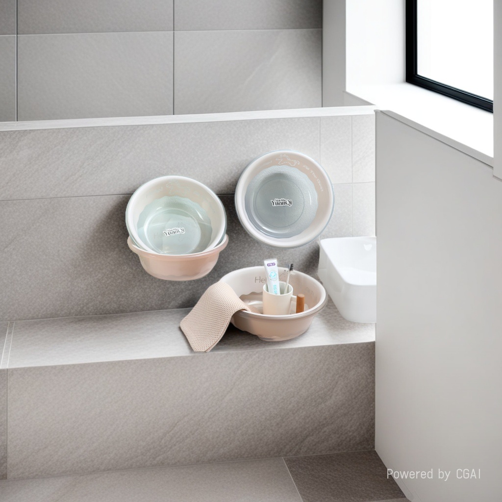 B778 Transparent energetic Little Horse washbasin, 33*12CM details Picture