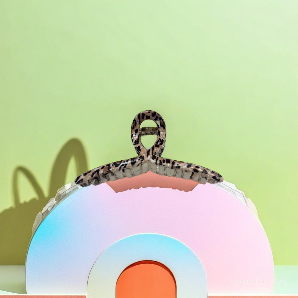 Shark clip, grab clip, hairpin, hair accessory, women's fashionable hair accessory, large clip, cute girl look Application Scenario