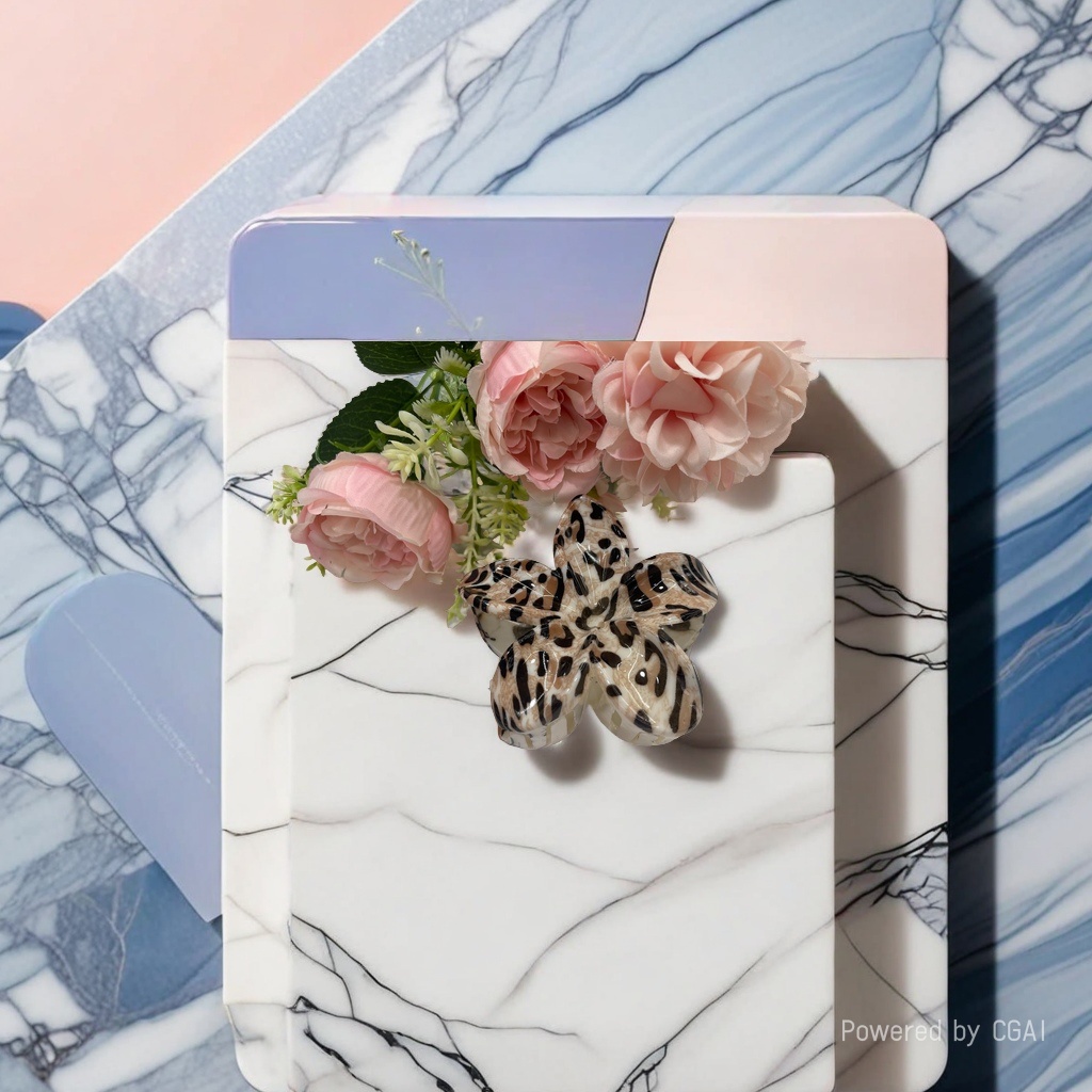 Shark clip, hairpin, hair accessory, women's fashionable and versatile hair clip, fixed clip Application Scenario