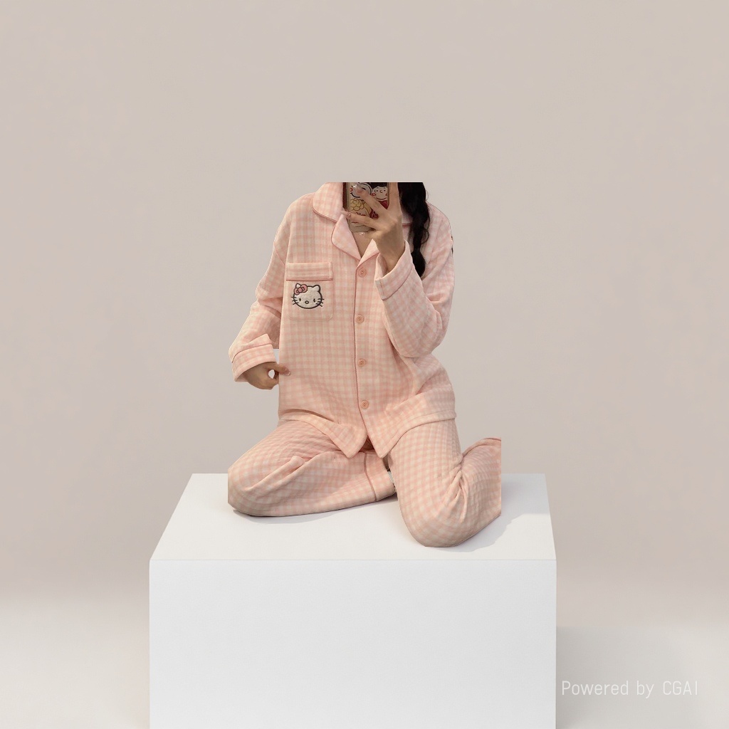 童家居服实物图