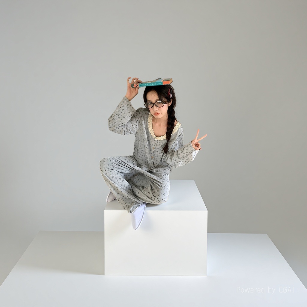 睡衣/家居服/女士睡衣/睡裤/睡衣女短袖韩版细节图