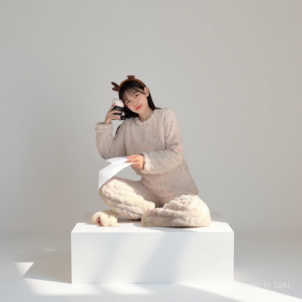 睡衣/家居服/女士睡衣/睡裤/睡衣女短袖韩版产品图