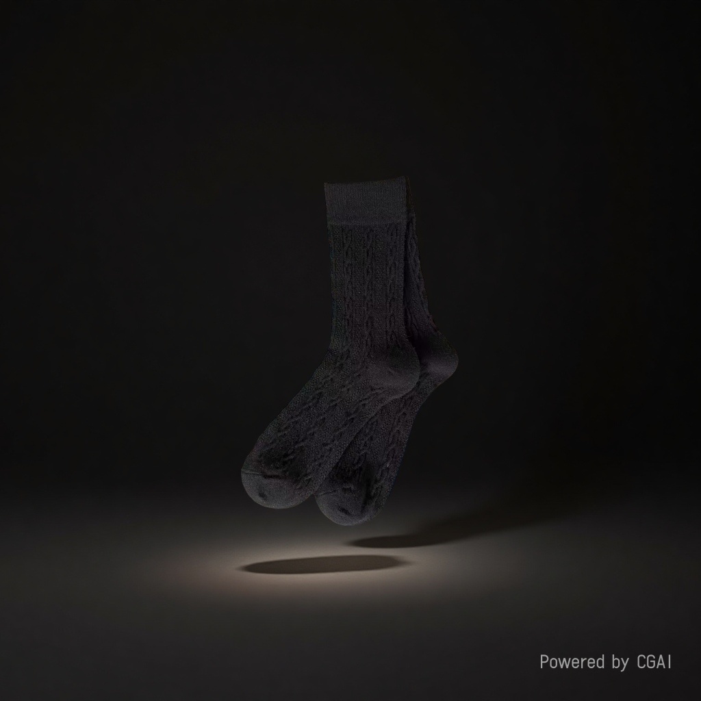 Khaki student socks, candy-colored women's socks, mid-calf sequined socks, black knitted socks, boneless socks, pile socks details Picture