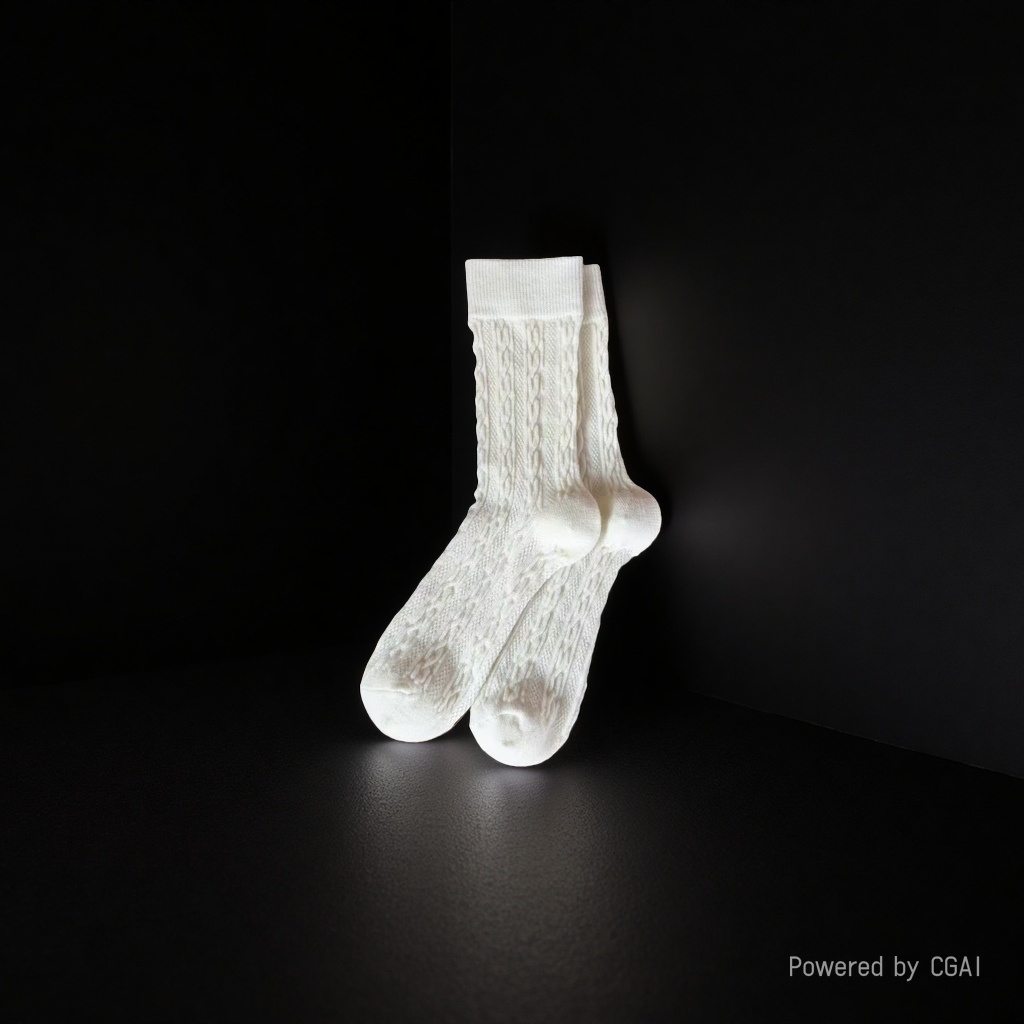 Khaki candy-colored women's socks, mid-calf sequined boneless socks, pile socks 154420082 Application Scenario