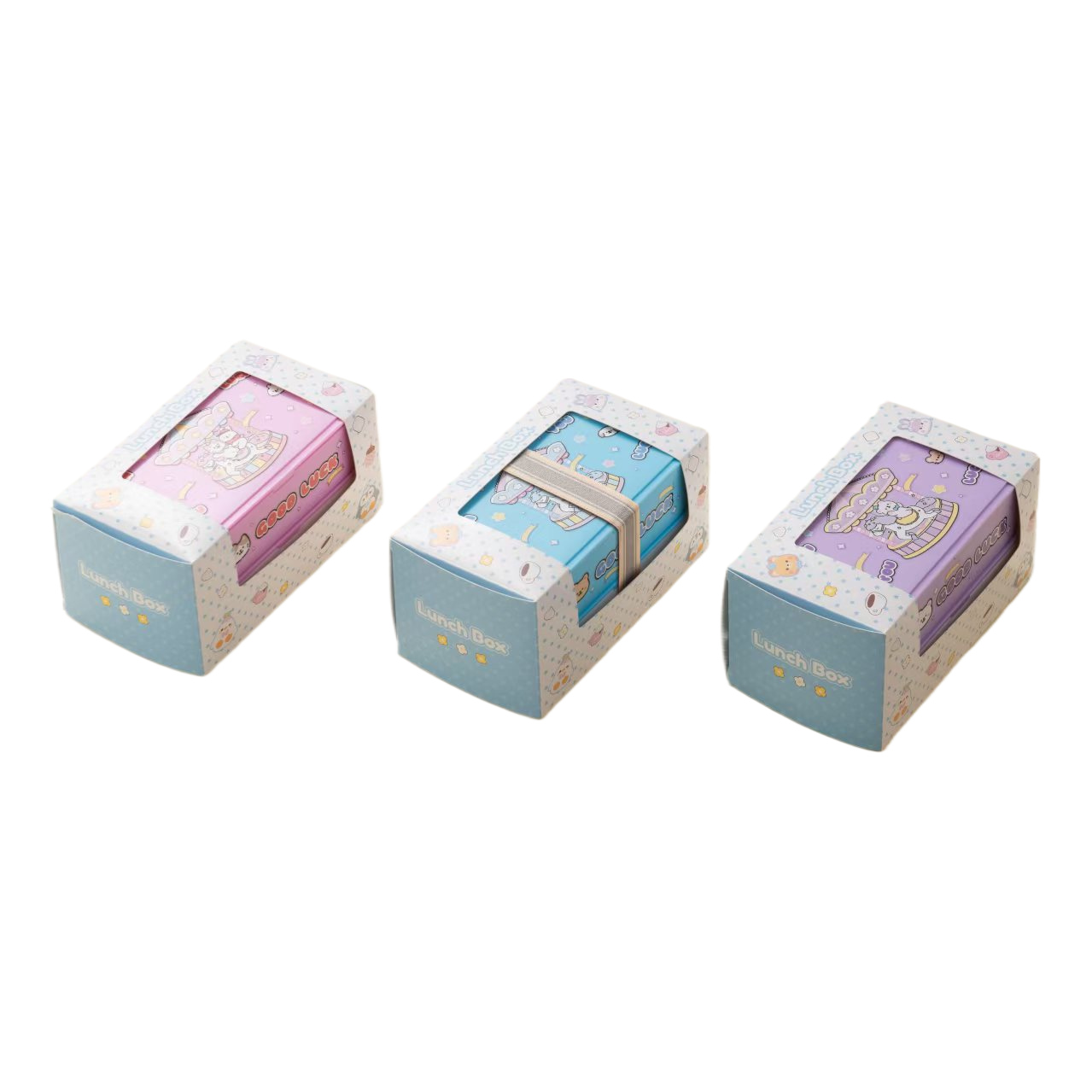 104M-ET8331 Good Luck Wooden Horse Color Box, First Layer (304), lunch box, 20*11.7*10cm Item Picture