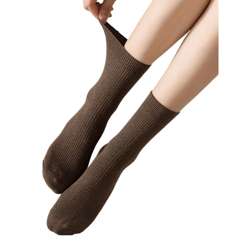 Beauty leg stockings, pressure stockings, women's knee-high sexy silk stockings, yoga five-finger plus fat calf stockings Item Picture