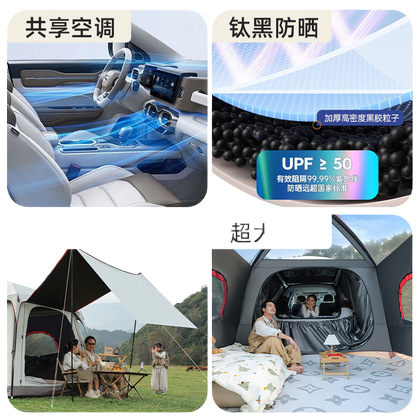 汽车遮阳伞/汽车遮阳挡/汽车用品遮阳板/车载香薰机/汽车纱帘轨道细节图