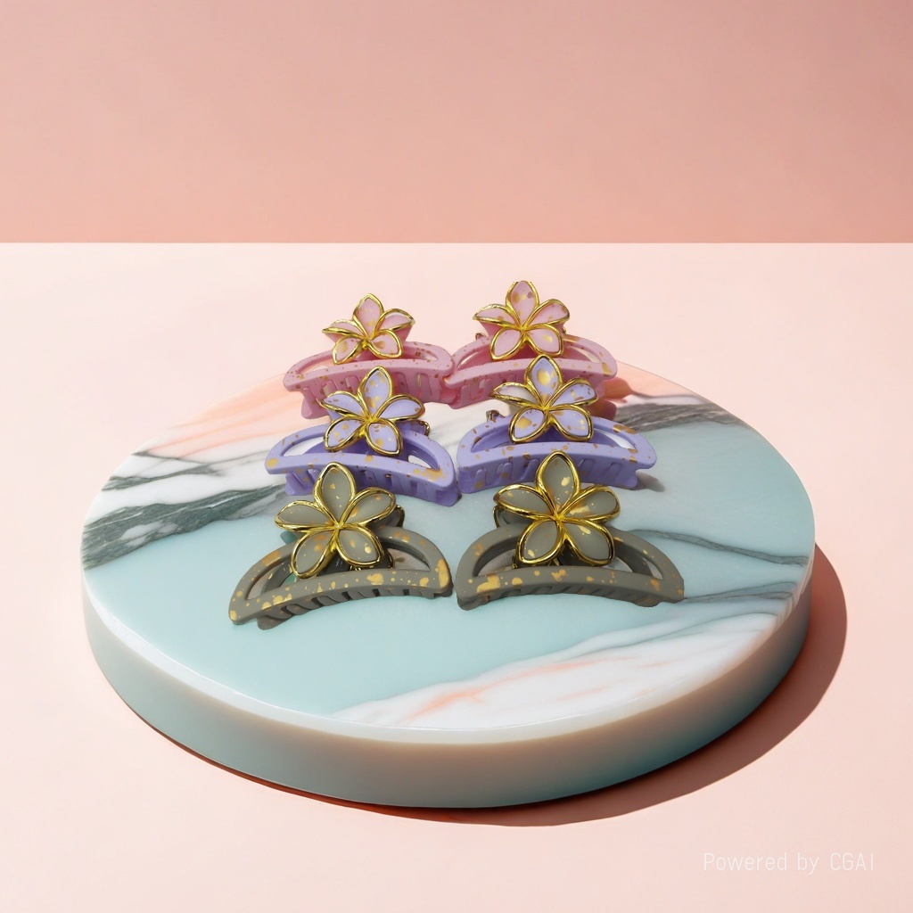Shark clip, hairpin, hair accessory, women's fashion, versatile hairpin, Korean version, simple style clip 103330286 Specification image