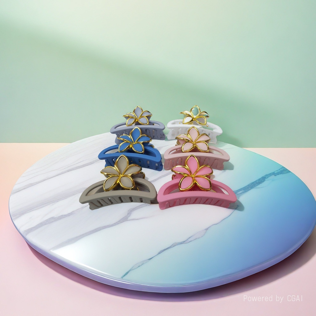 Shark clip, hairpin, hair accessory, women's fashion styling, 10-piece set of hair clip, beauty tools