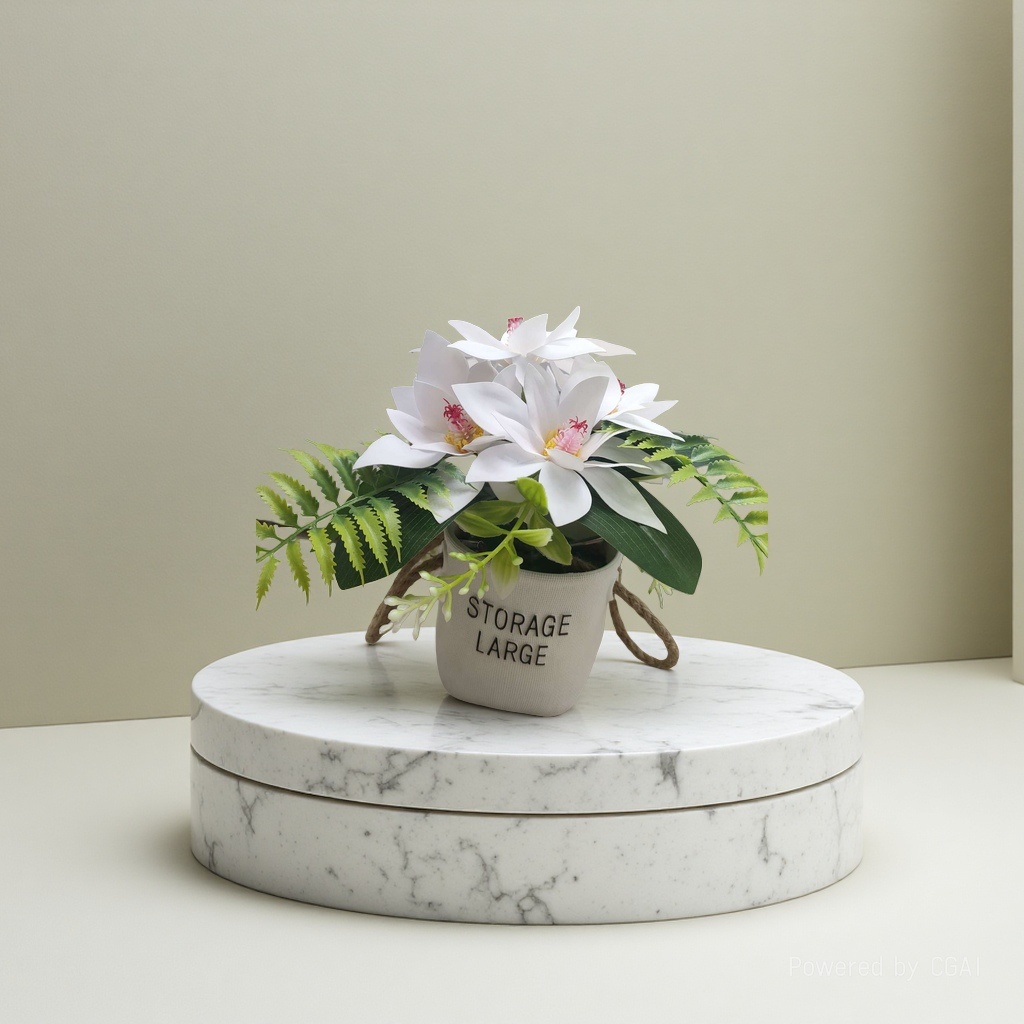 仿真植物仿真花盆摆件工艺品花盆容器简约风格家用装饰