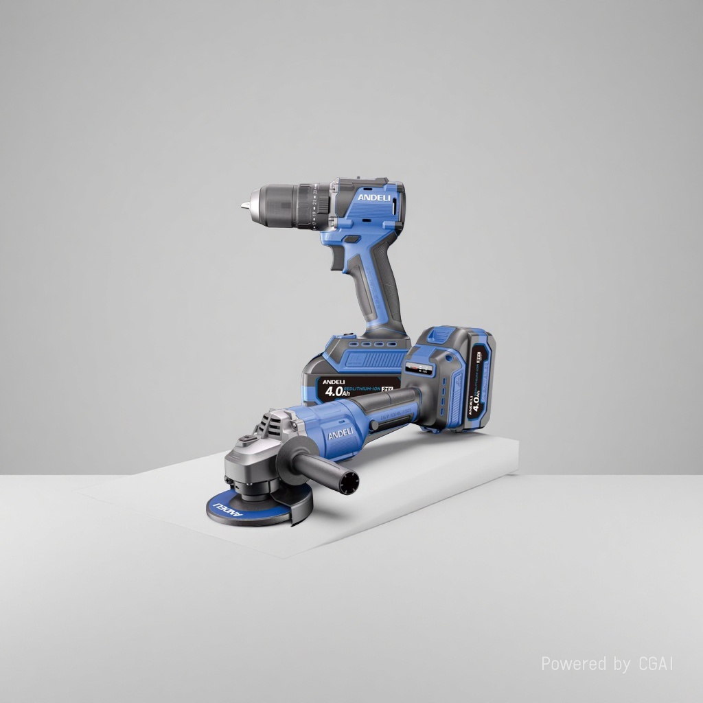 2-piece set of electric drill Angle grinder, electric screwdriver and electric hammer, highly efficient, quiet and powerful Application Scenario