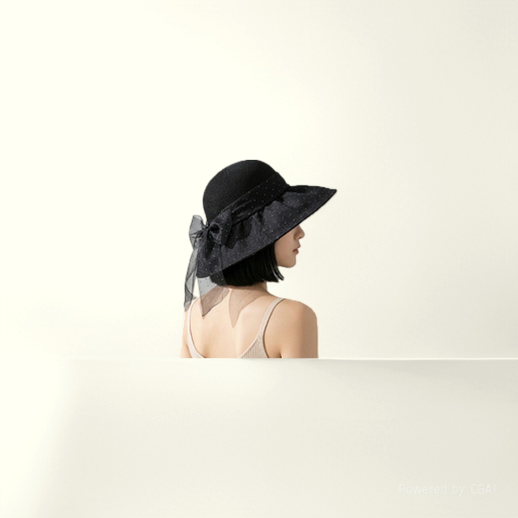 Adult sun-protective baseball straw hats, sun hats, breathable wide-brimmed hats with large brims, summer hats Item Picture